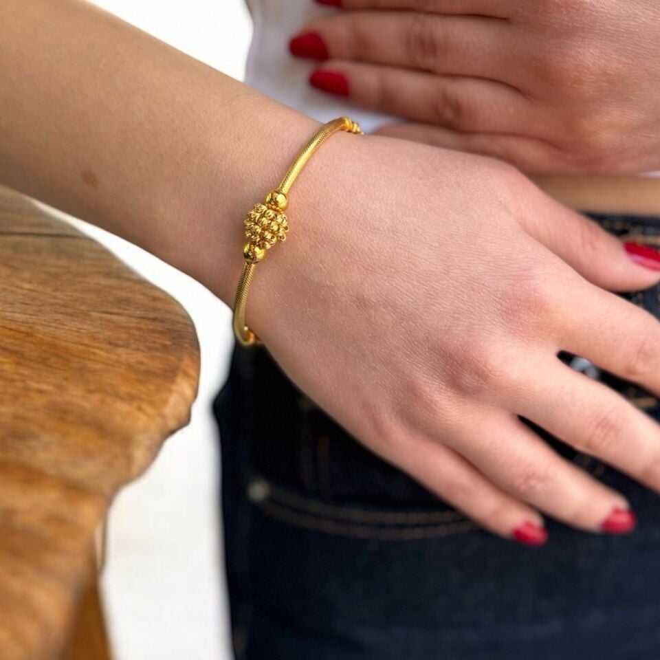 22 AYAR DORİKALI ALTIN BİLEZİK