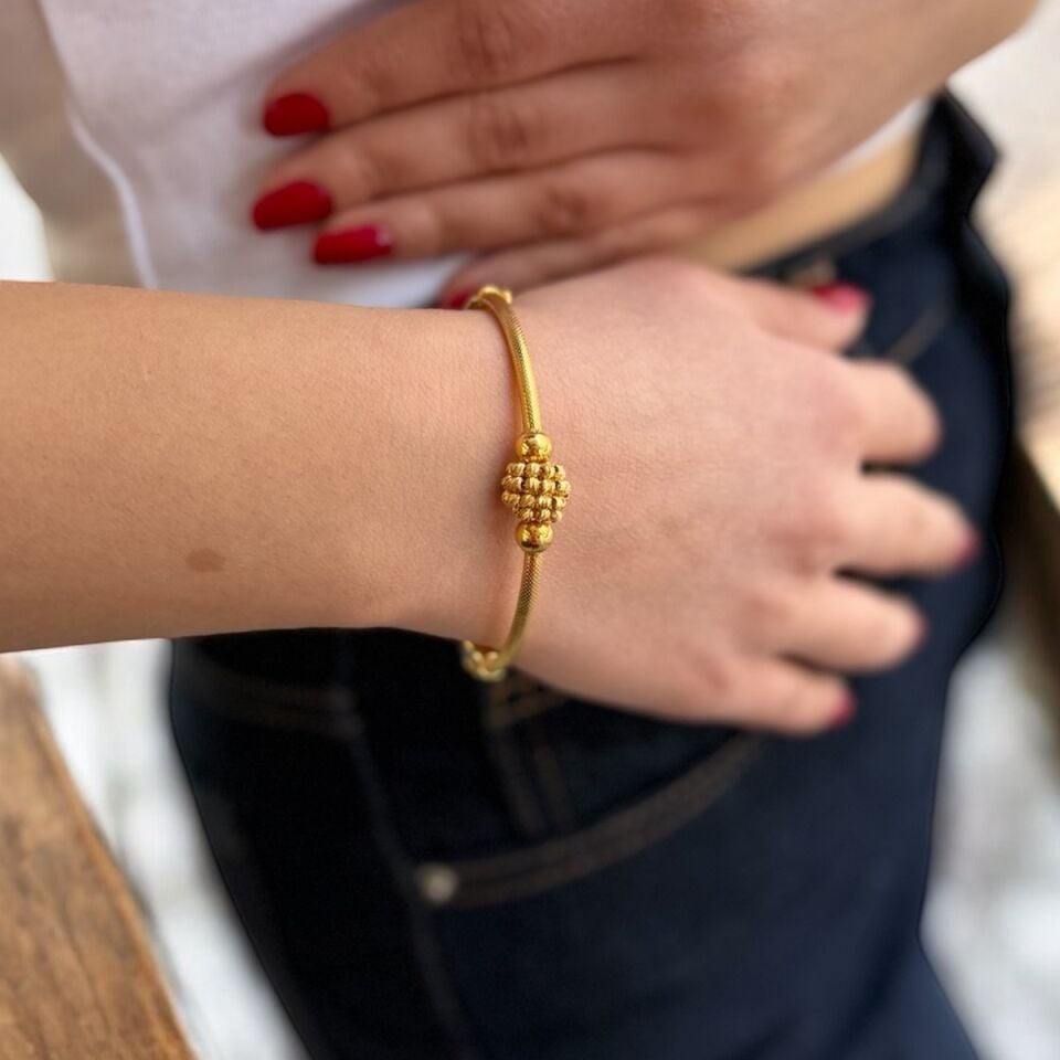 22 AYAR DORİKALI ALTIN BİLEZİK