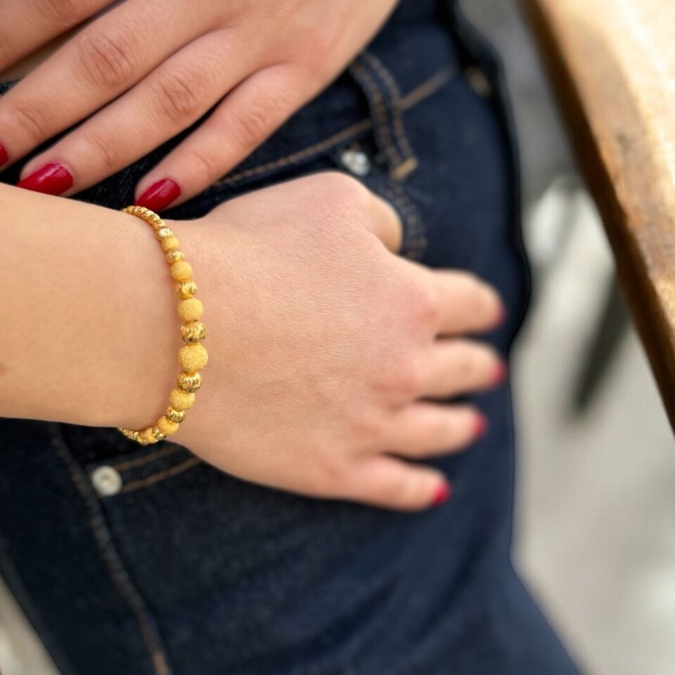 22 AYAR DORİKA TOPLU ALTIN BİLEZİK