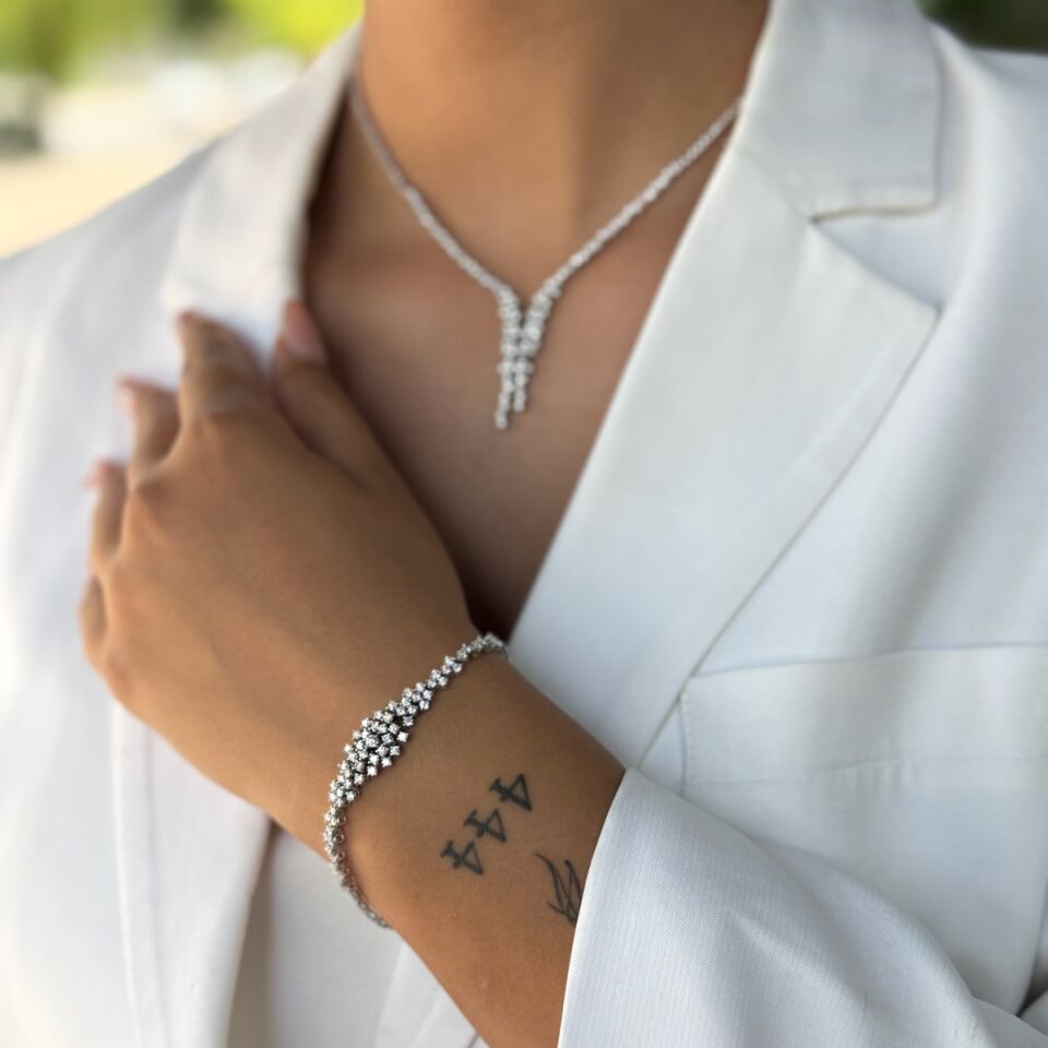 14 AYAR 5,81 CT G S1 PIRLANTA TAŞLI 3'LÜ TAKIM