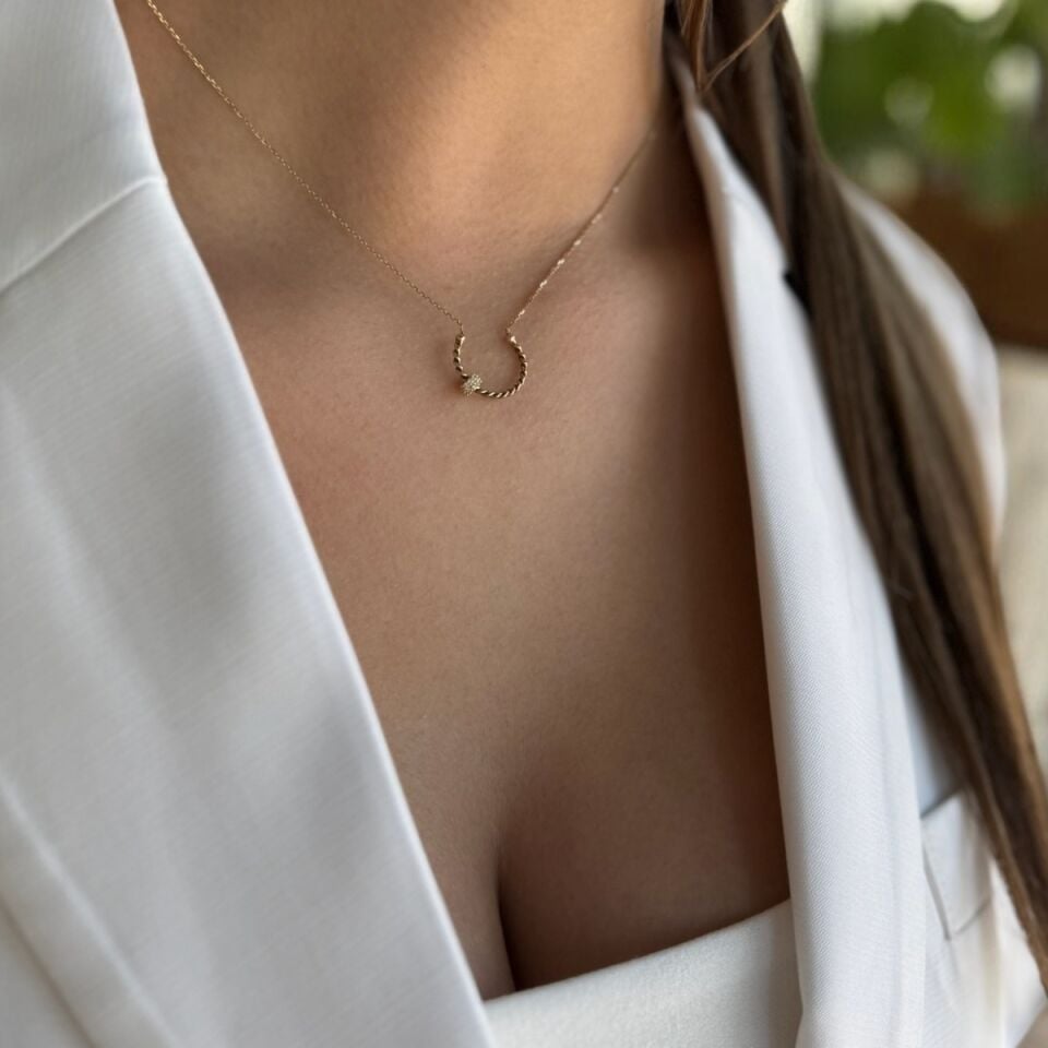 14 AYAR ÖZEL TASARIM BURGU MODEL ALTIN