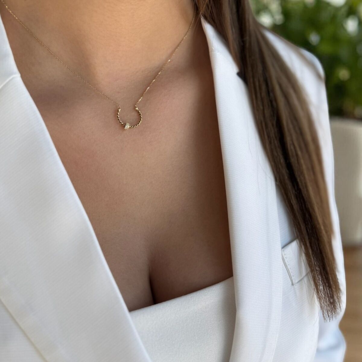 14 AYAR ÖZEL TASARIM BURGU MODEL ALTIN