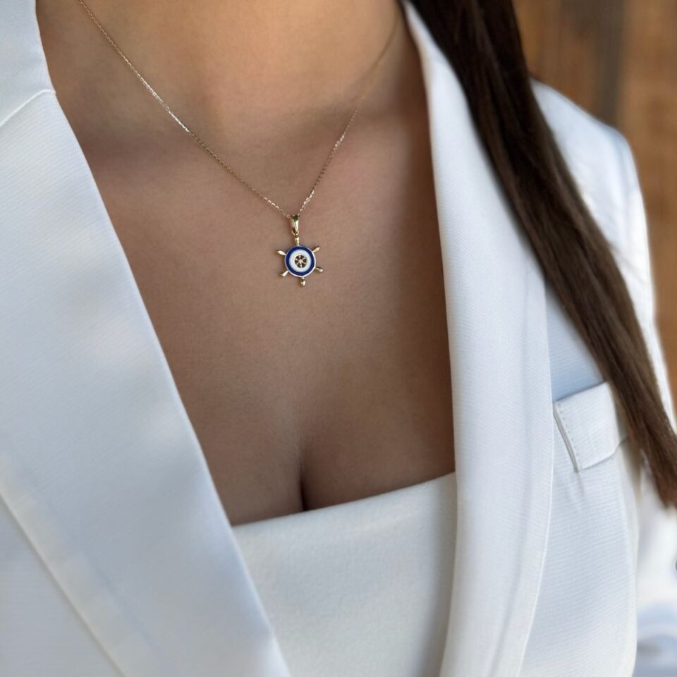 14 AYAR MİNELİ DÜMEN KOLYE