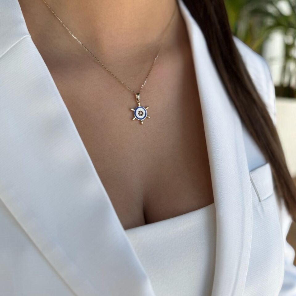 14 AYAR MİNELİ DÜMEN KOLYE