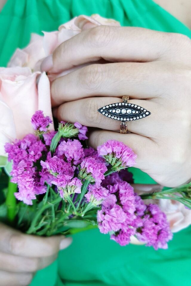 Elmas Mekik Yüzük 14