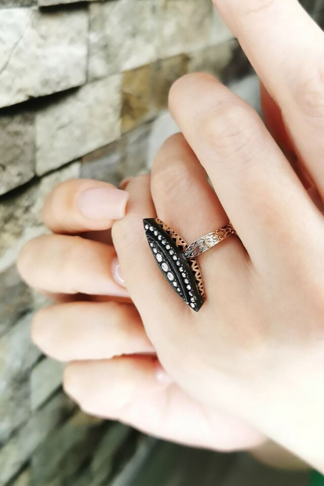 Elmas Mekik Yüzük 14