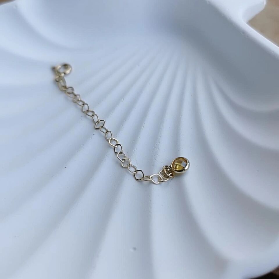 14 AYAR ÖZEL TASARIM KOLYE UZATMA ZİNCİRİ