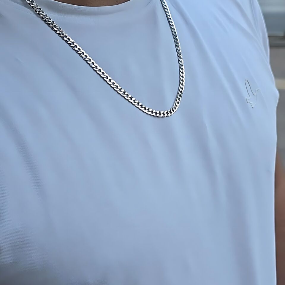 14 AYAR BEYAZ ALTIN İTALYAN ALTIN KOLYE