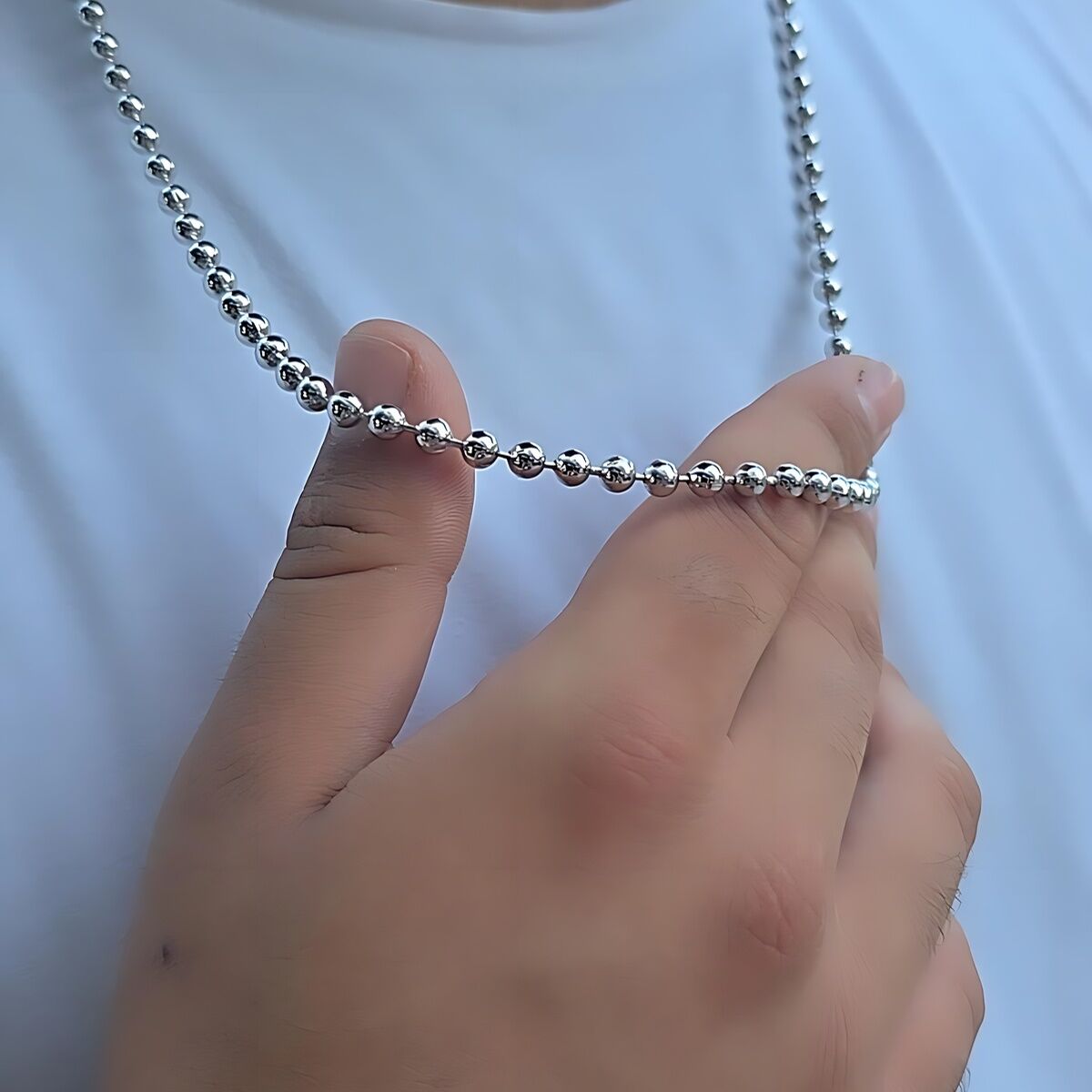 14 AYAR BEYAZ ALTIN TOPTOP İTALYAN ALTIN KOLYE