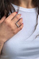 925 AYAR OK TASARIM İTALYAN GÜMÜŞ YÜZÜK 15