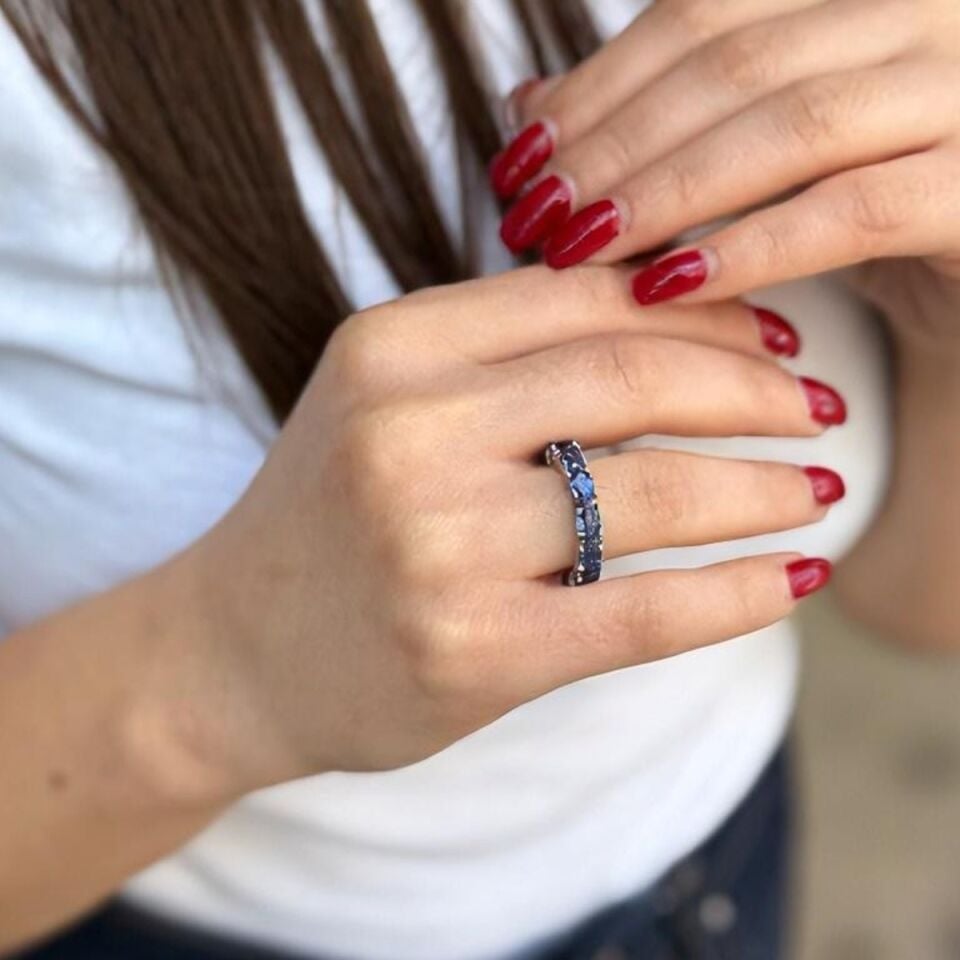 14 AYAR 7,33 CT SAFİR TAŞLI TAMTUR YÜZÜK