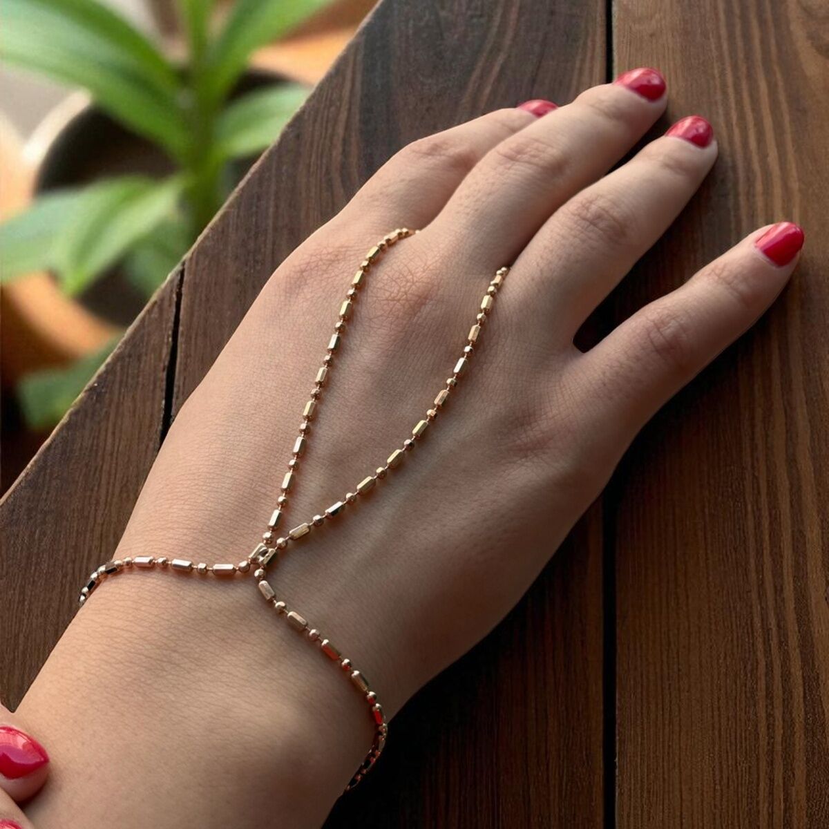 925 AYAR ROSE RENGİ İTALYAN ŞAHMERAN