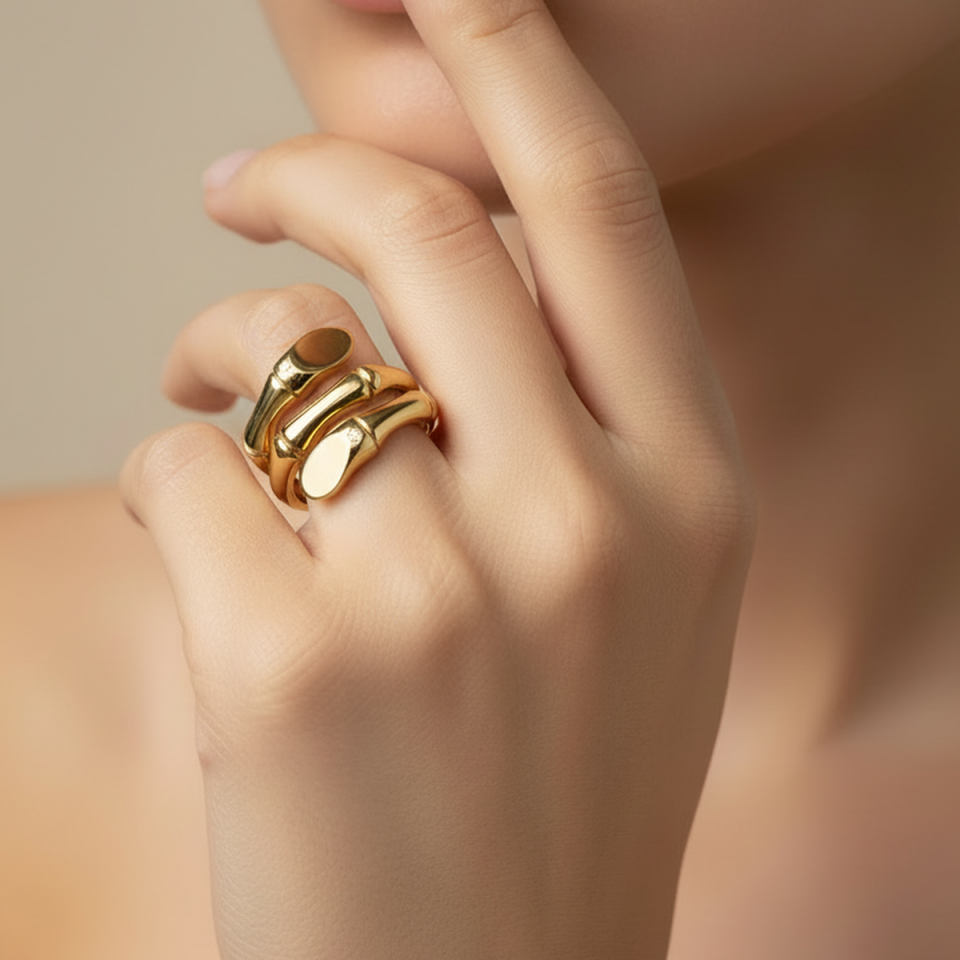 14 AYAR İTALYAN MODEL ISTAKOZ MODEL ALTIN YÜZÜK