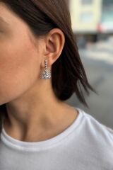 925 AYAR BAGET İTALYAN GÜMÜŞ KÜPE