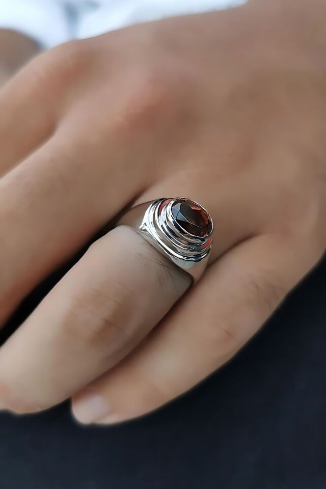 14 AYAR SULTANİT TAŞLI ERKEK YÜZÜK 27