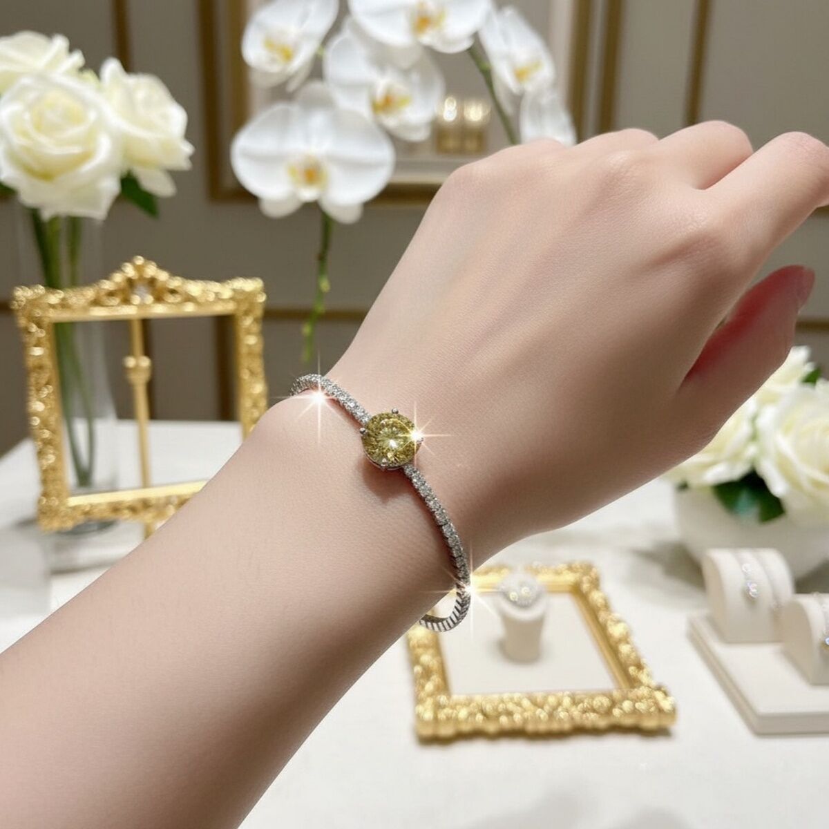 925 AYAR İTALYAN SUYOLU MODELSARI FANCY TAŞLI GÜMÜŞ BİLEKLİK