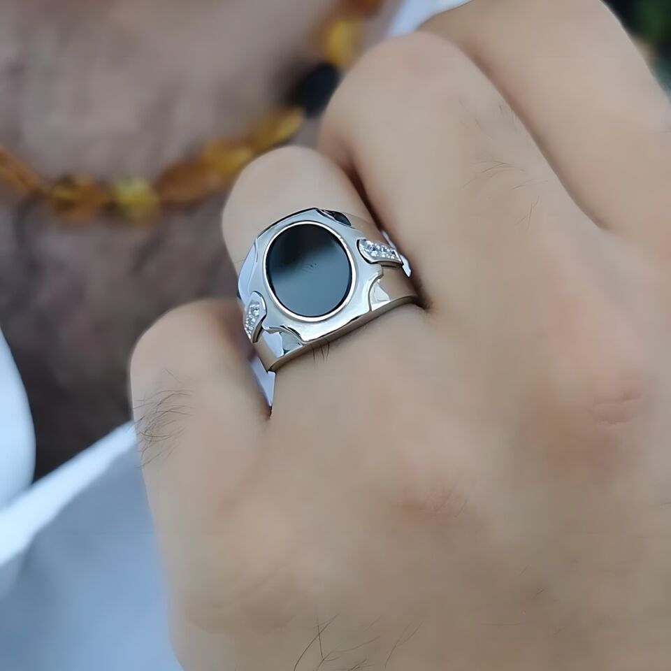 14 AYAR İTALYAN MODEL BEYAZ ALTIN YÜZÜK