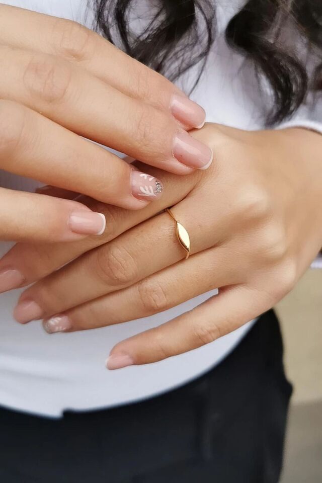 14 AYAR MİNİMAL ALTIN YÜZÜK 14