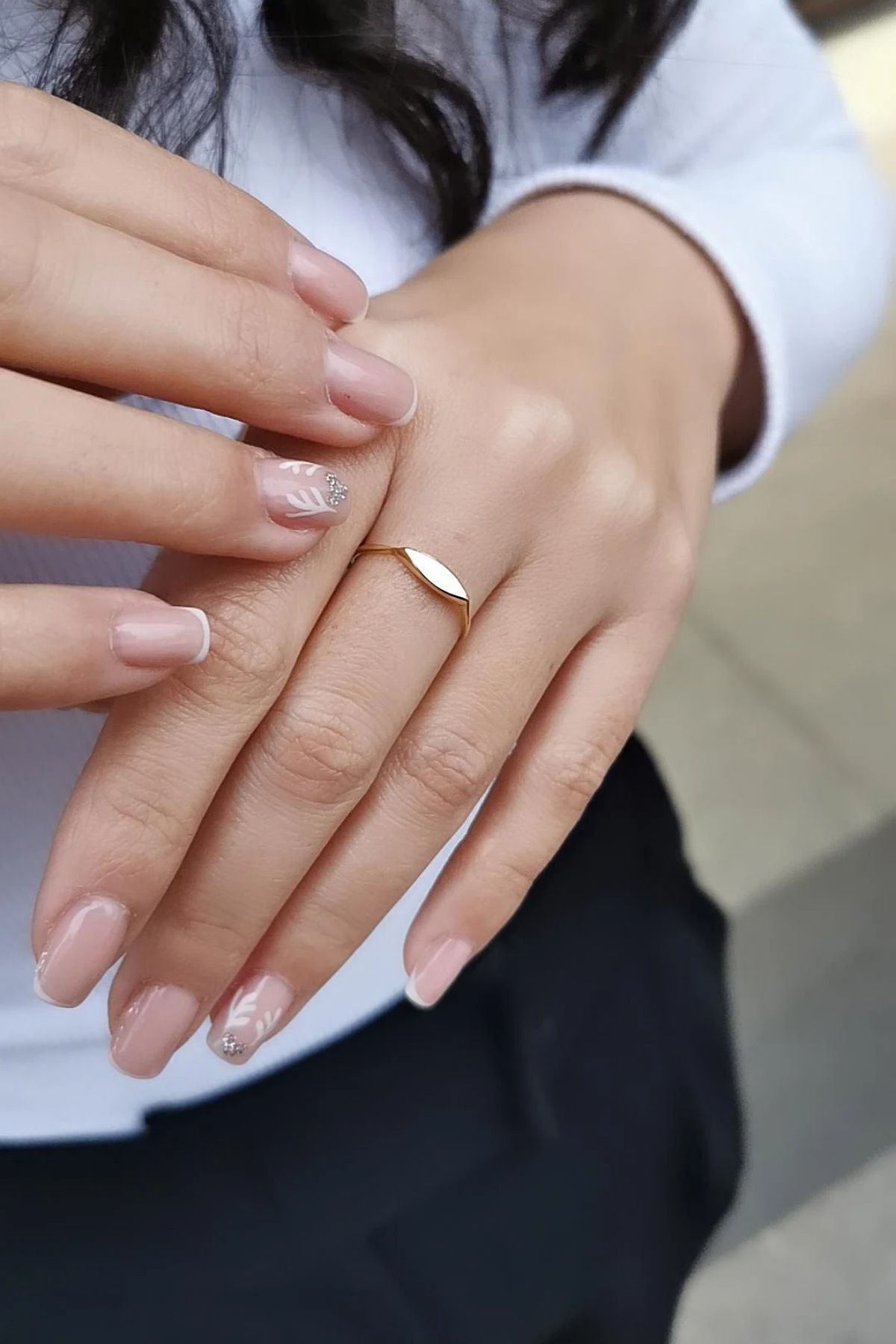 14 AYAR MİNİMAL ALTIN YÜZÜK 13