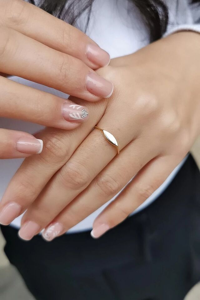 14 AYAR MİNİMAL ALTIN YÜZÜK 15