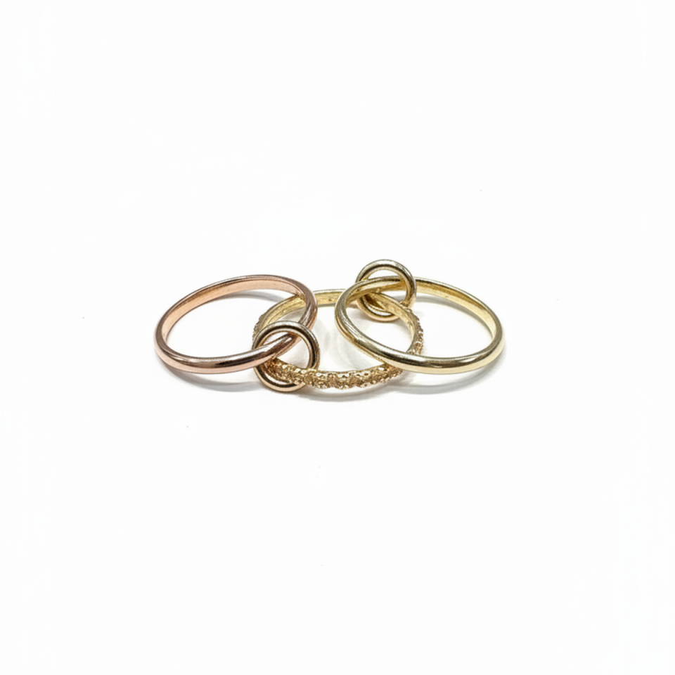 14 AYAR ÖZEL TASARIM HALKALI CİTRİN TAŞLI TAMTURLU ALTIN YÜZÜK