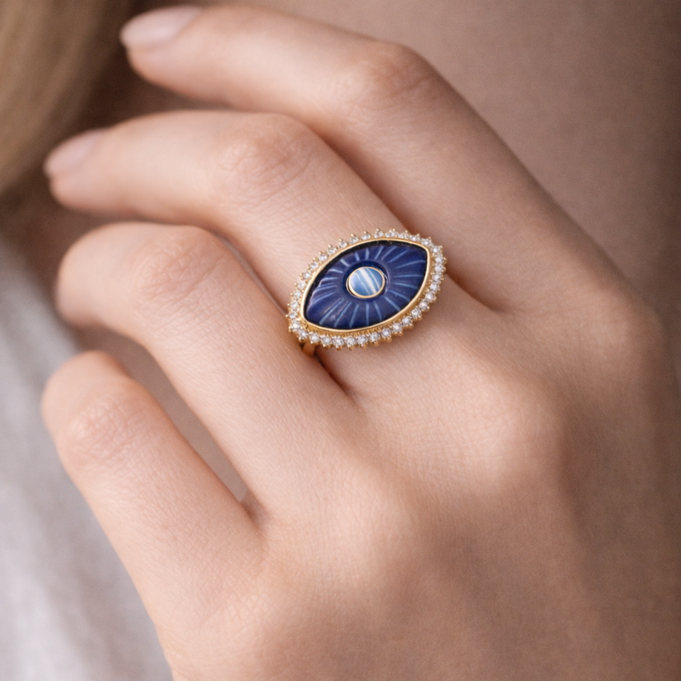 14 AYAR ÖZEL TASARIM GÖZ YÜZÜK