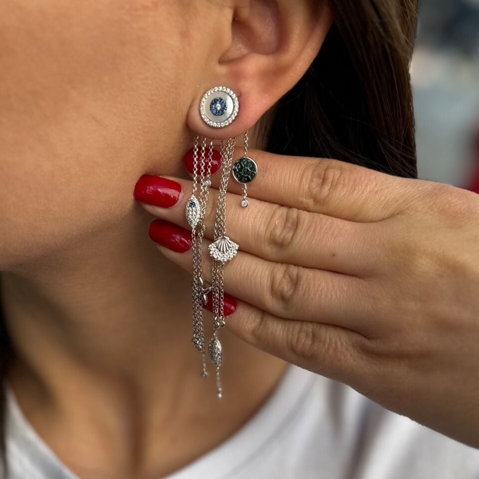 925 AYAR İTALYAN GÜMÜŞ TEK KÜPE