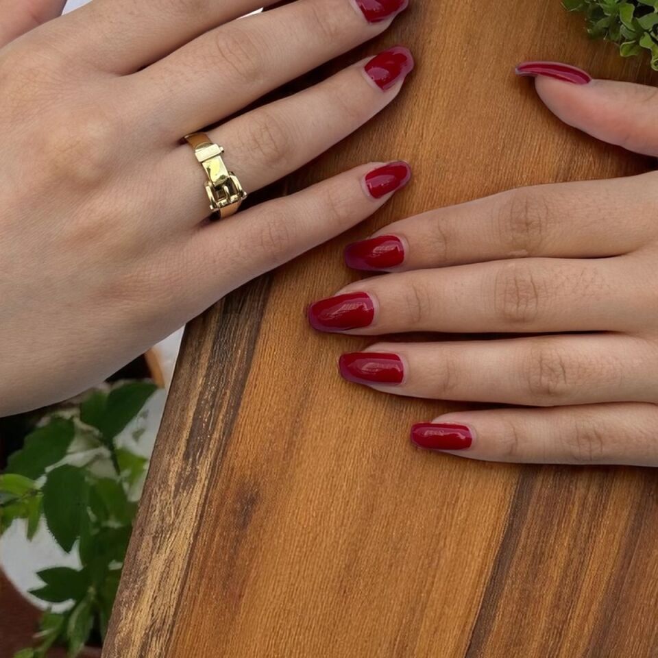14 Ayar Kemer Modeli Altın Yüzük