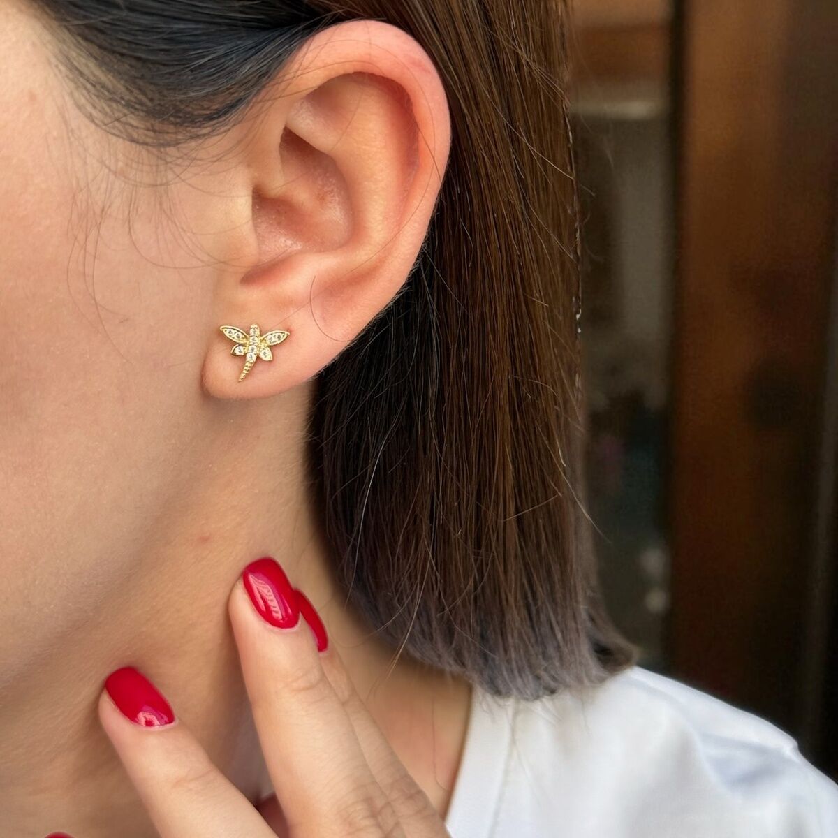 14 AYAR YUSUFÇUK ALTIN KÜPE