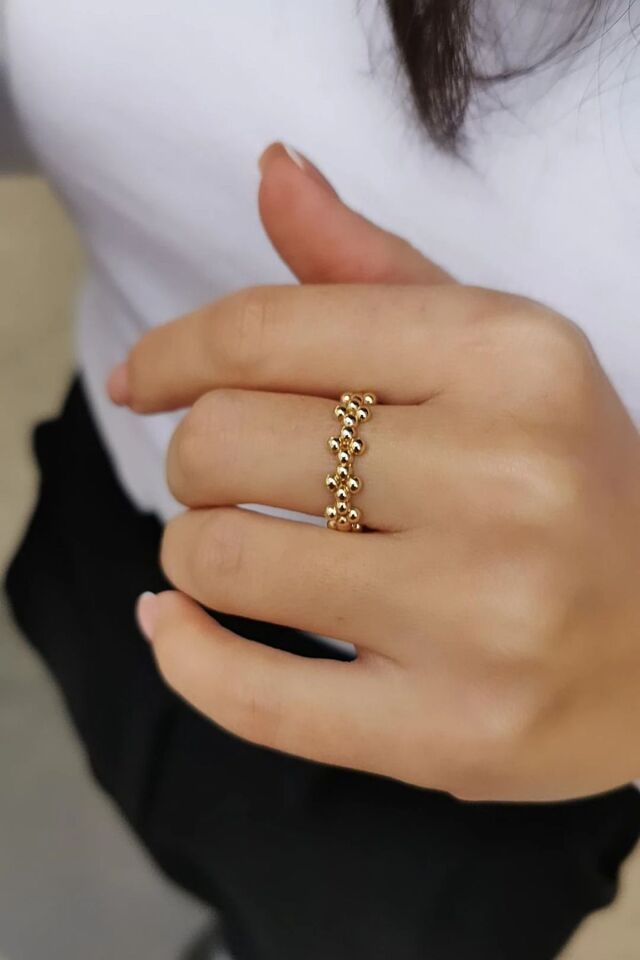 14 AYAR ÖZEL ÜRETİM TOPTOP YÜZÜK