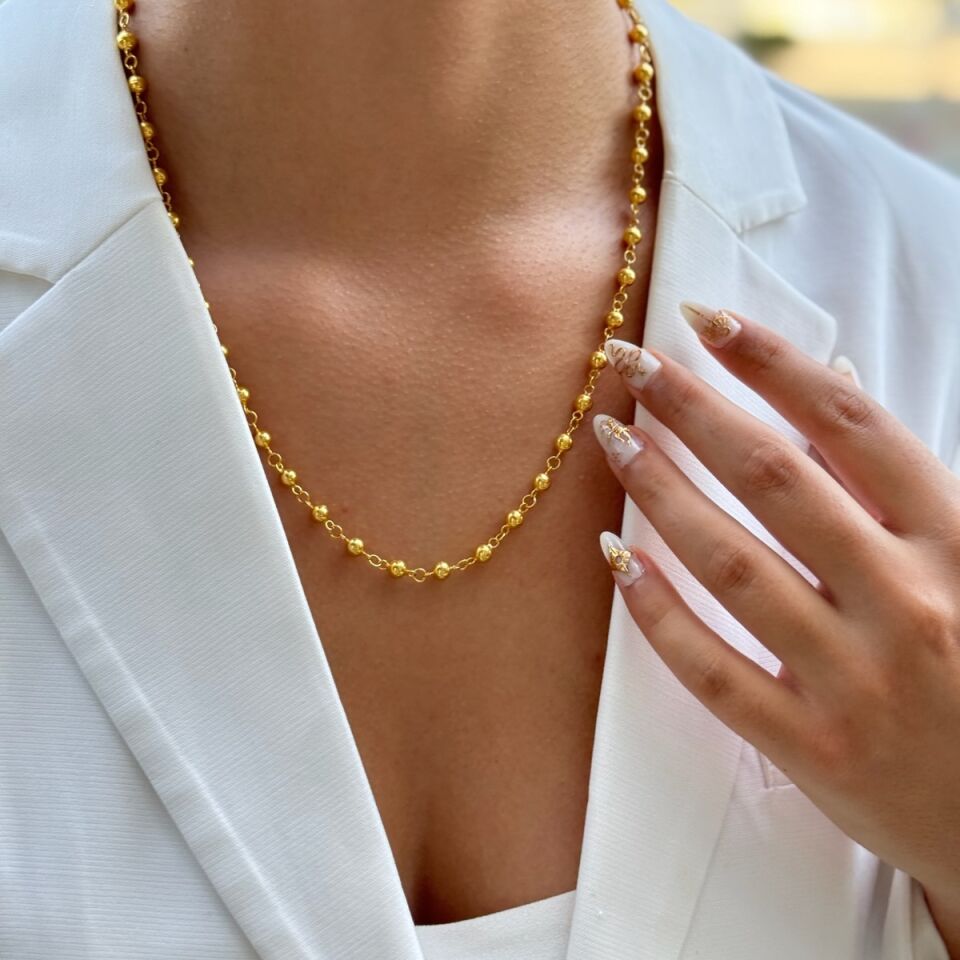 22 AYAR TOPTOP ZİNCİR KOLYE