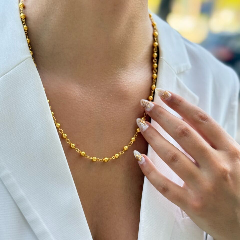 22 AYAR TOPTOP ZİNCİR KOLYE