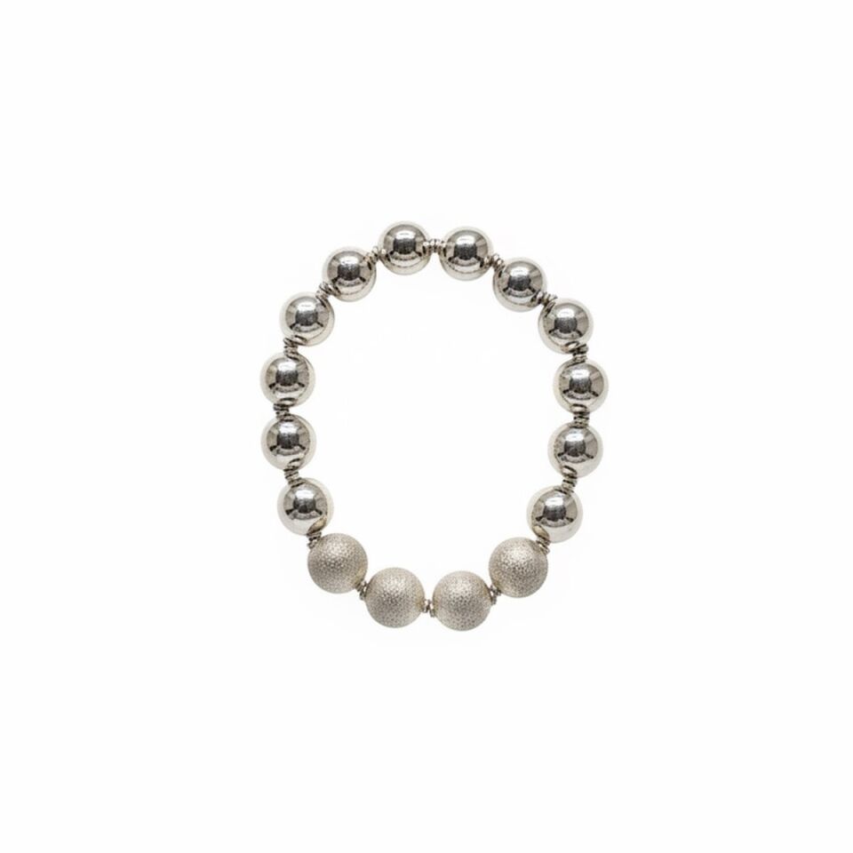 925 AYAR EL YAPIMI GÜMÜŞ ESNEK BİLEKLİK