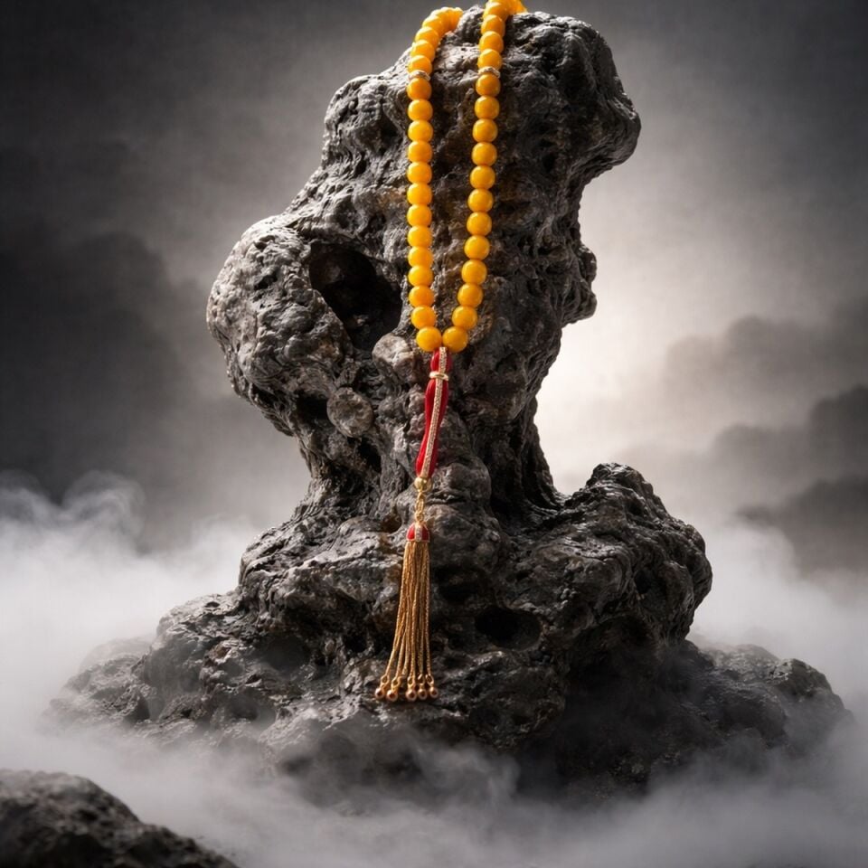 925 AYAR İTALYAN KESME AKİK TAŞLI GÜMÜŞ TESBİH